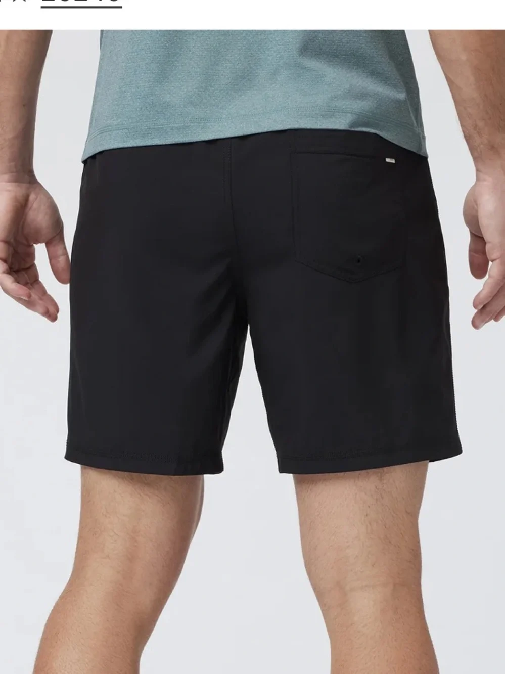 Vuori Men's black Kore Shorts size Large